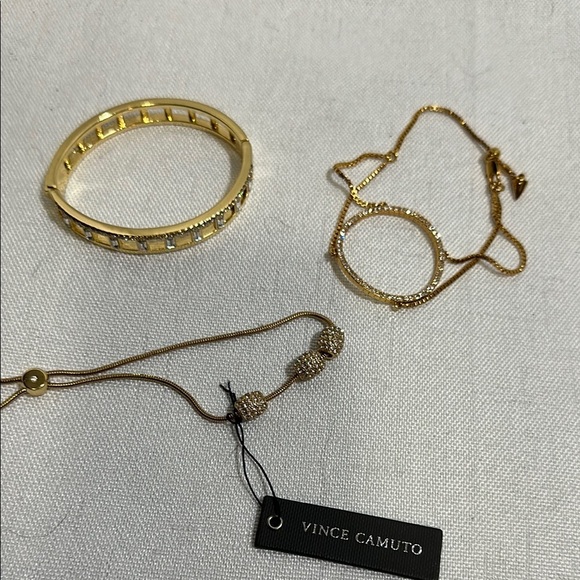 Collection of Vince Camuto Gold  Bracelets - Picture 1 of 6